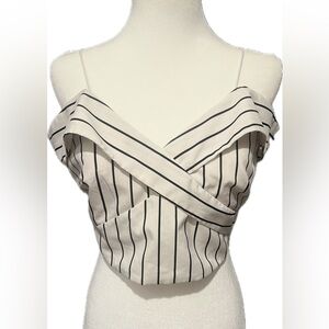 Windsor White Fitted Bustier Camisole